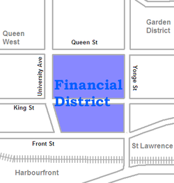 Financial district map